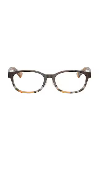 Rectangular Eyeglasses in Black | Revolve Clothing (Global)