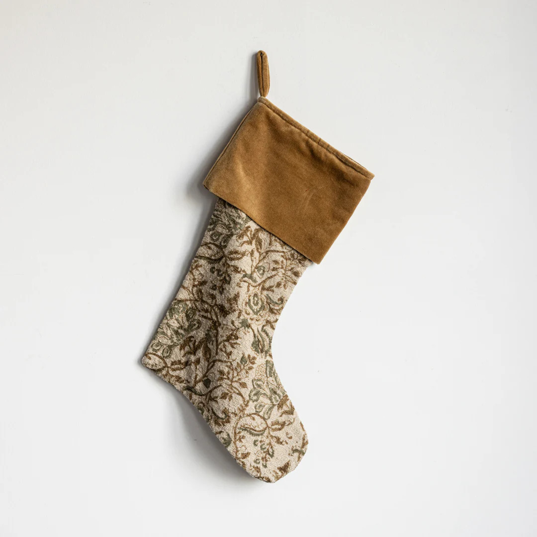 Floral Printed Stocking | By Luxe B Co | luxe bCO