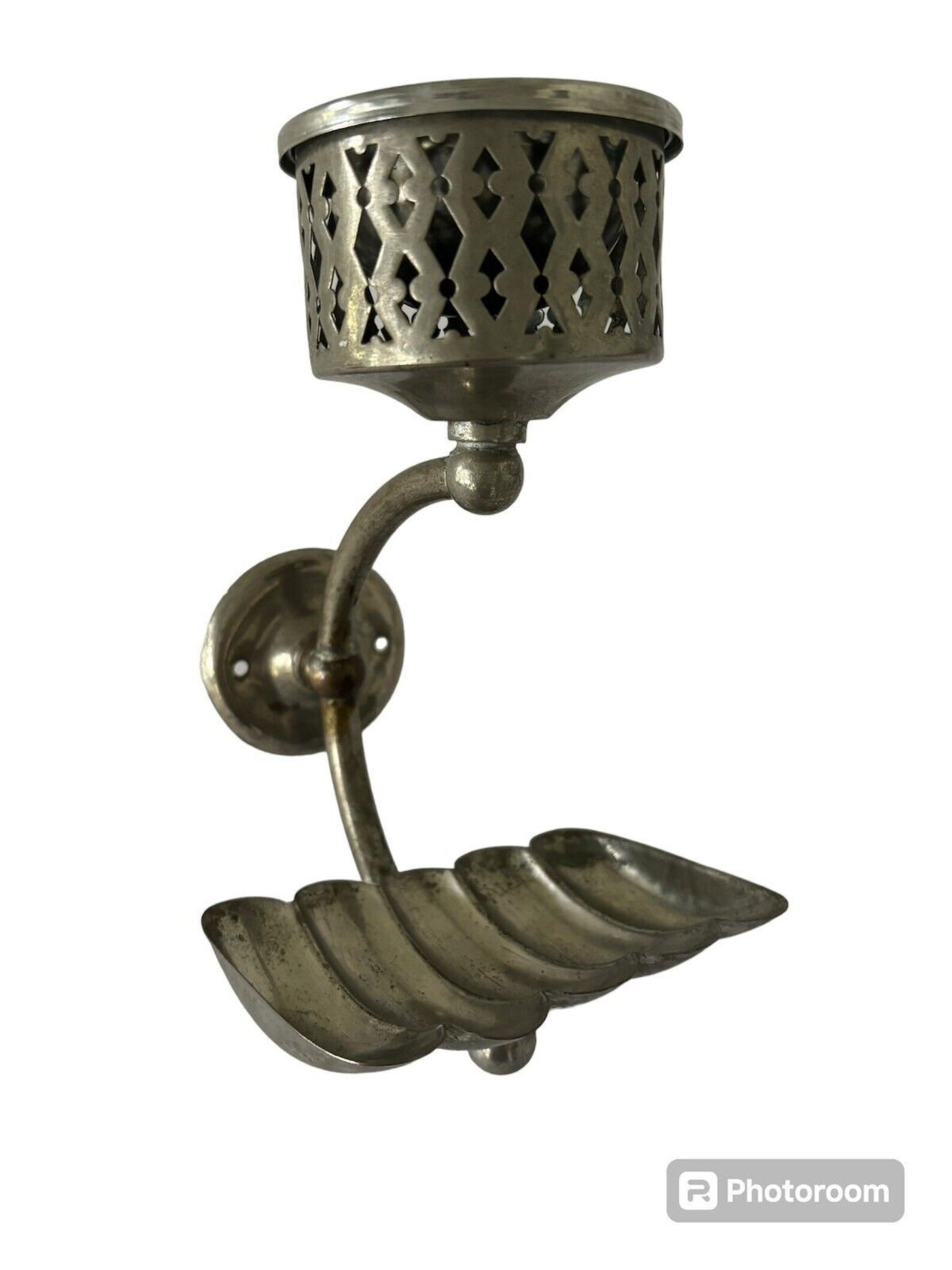 Antique Wilwear Soap/cup Holder Bathroom Hardware Wall Mount Silver Tone Metal - Etsy | Etsy (US)