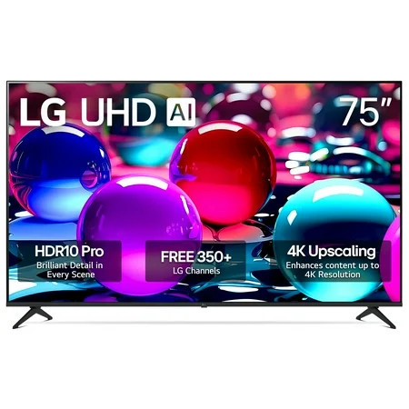 LG 75" 4K UHD UA75 AI Smart TV, 75UA7500 | Walmart (US)