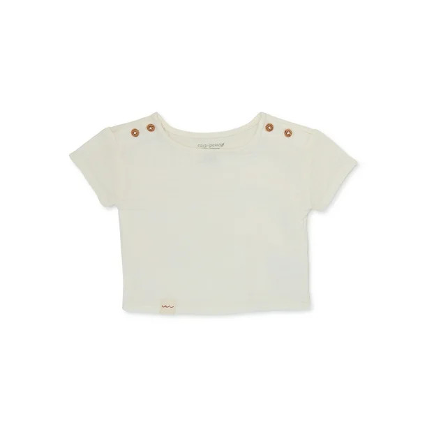 easy-peasy Baby Short Sleeve Solid Tee, Sizes 0M-24M | Walmart (US)