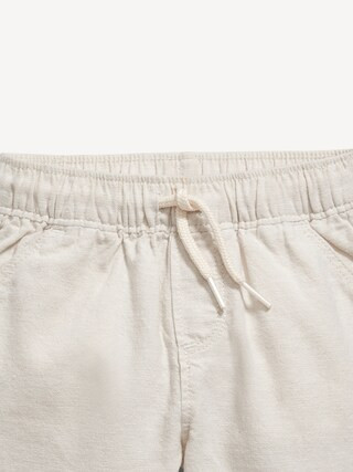 Relaxed Pull-On Linen-Blend Pants for Baby | Old Navy (US)