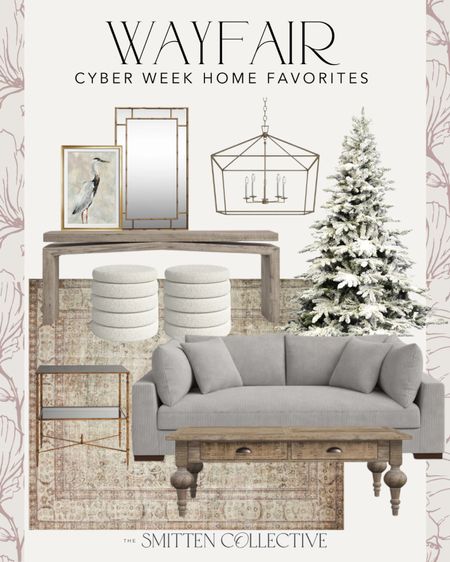 Loving these living room and holiday decor finds from Wayfair on sale for up to 70% off for Cyber Week through 12/4! #WayfairPartner 

#LTKstyletip #LTKhome #LTKsalealert