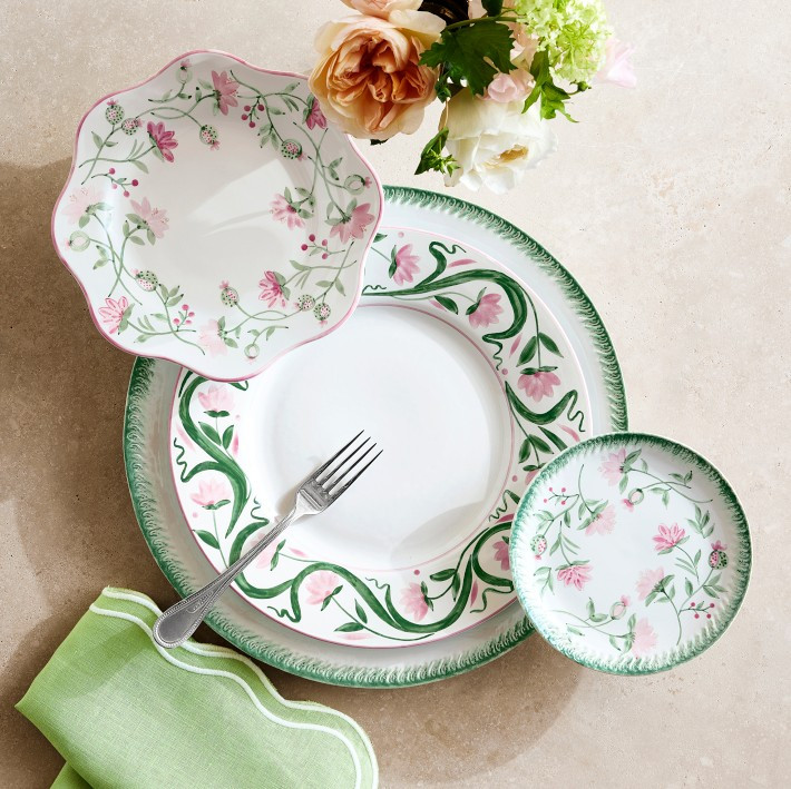 AERIN x Williams Sonoma Garden Bouquet Dinnerware Collection | Williams-Sonoma