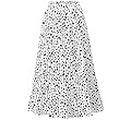 Basoteeuo Womens Skirt Leopard Print Midi Long Shirring Pleated Skirts High Waisted A Line Skirts | Amazon (US)
