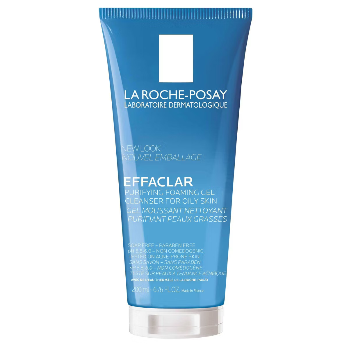 La Roche Posay Effaclar Purifying Foaming Gel Face Cleanser - Unscented - 6.76 fl oz | Target