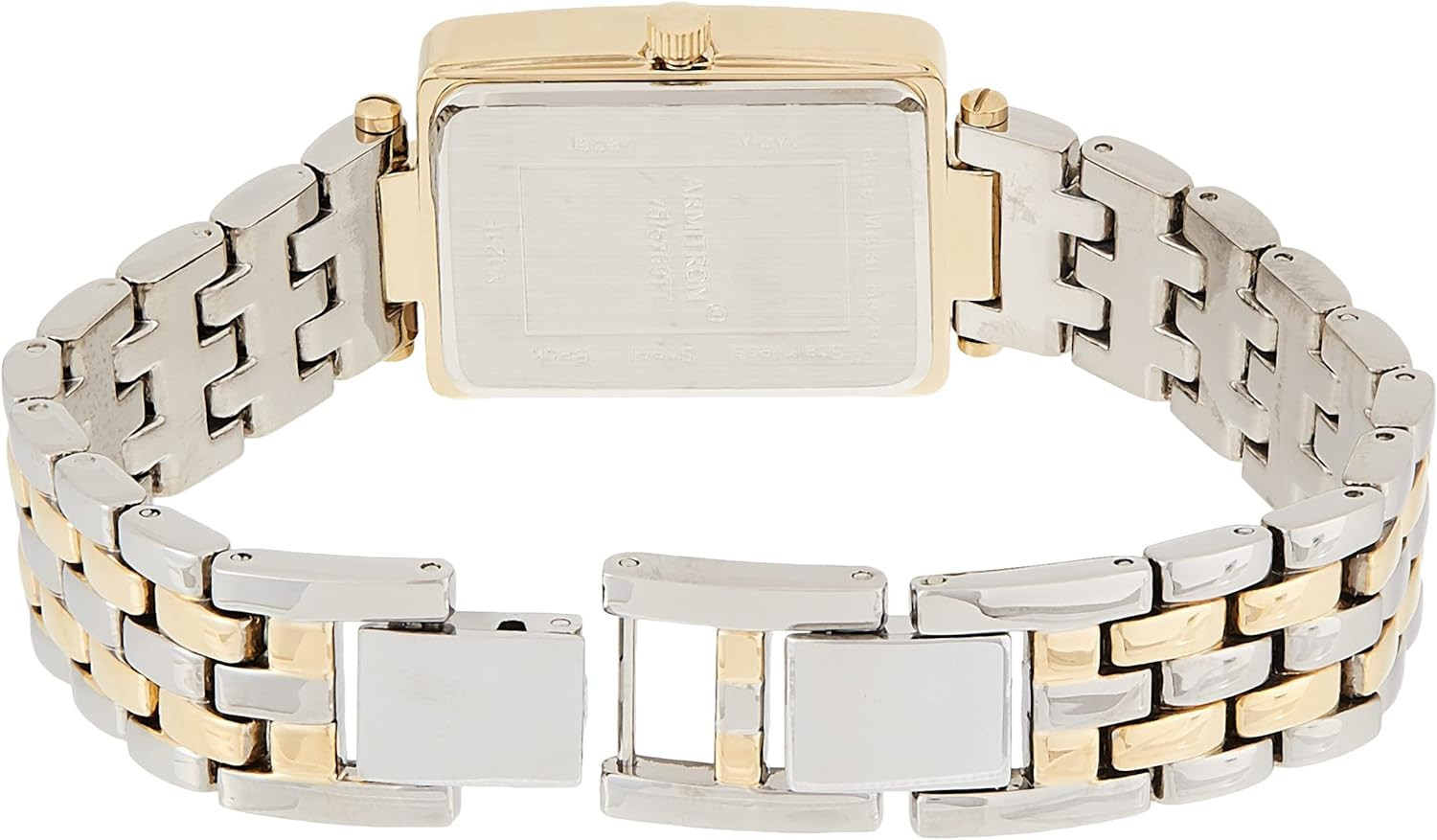 Armitron Women's Rectangular Genuine Diamond Dial Bracelet Watch, 75/5769 | Amazon (US)