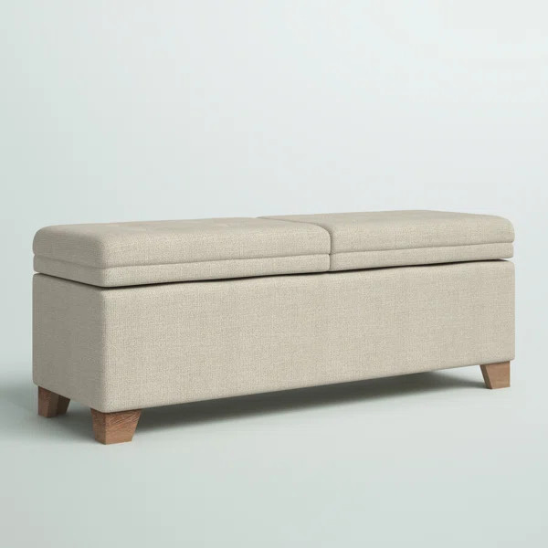 Nixon Upholstered Flip Top Storage Bench | Wayfair North America