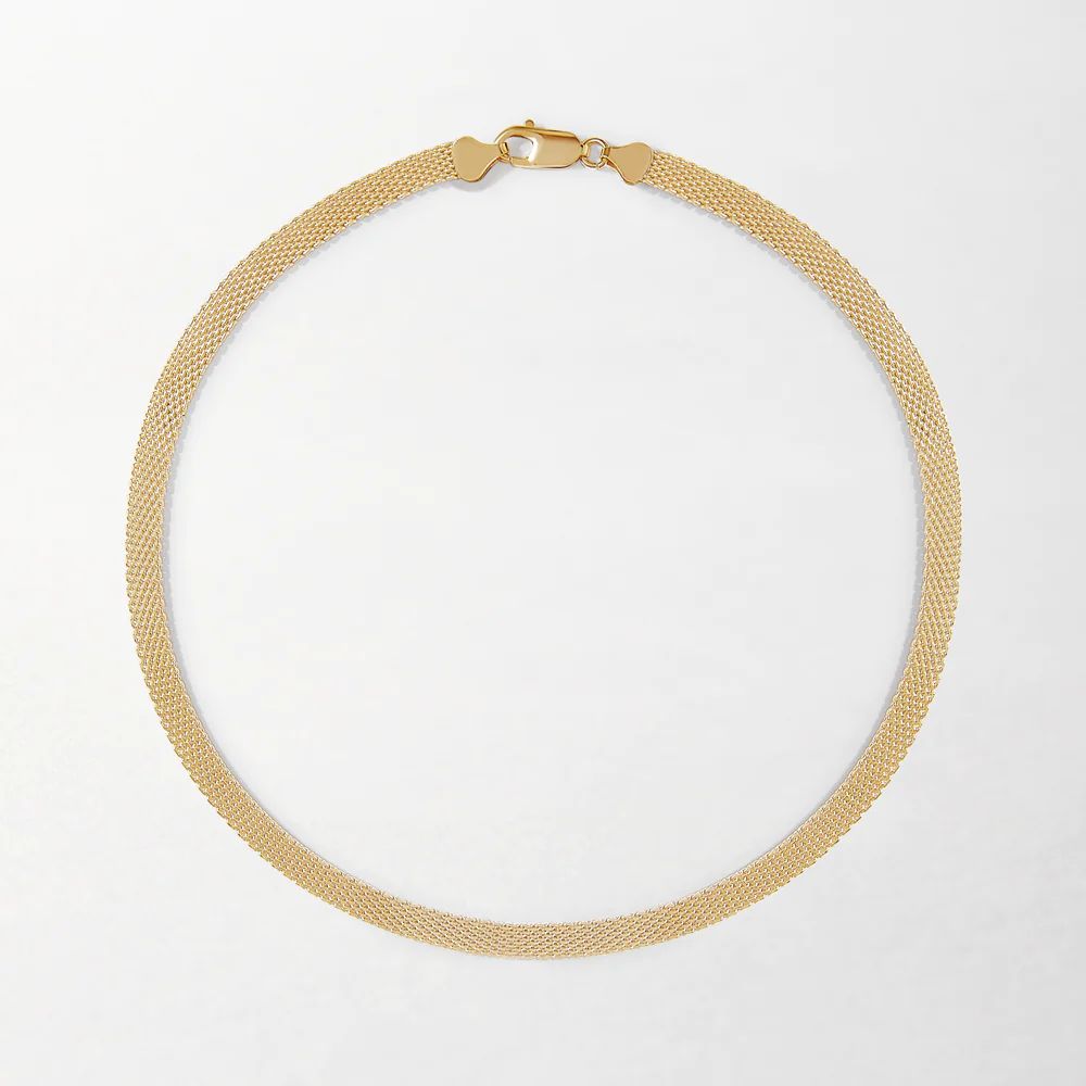 Victoria Woven Necklace - Gold | Edge of Ember Ltd
