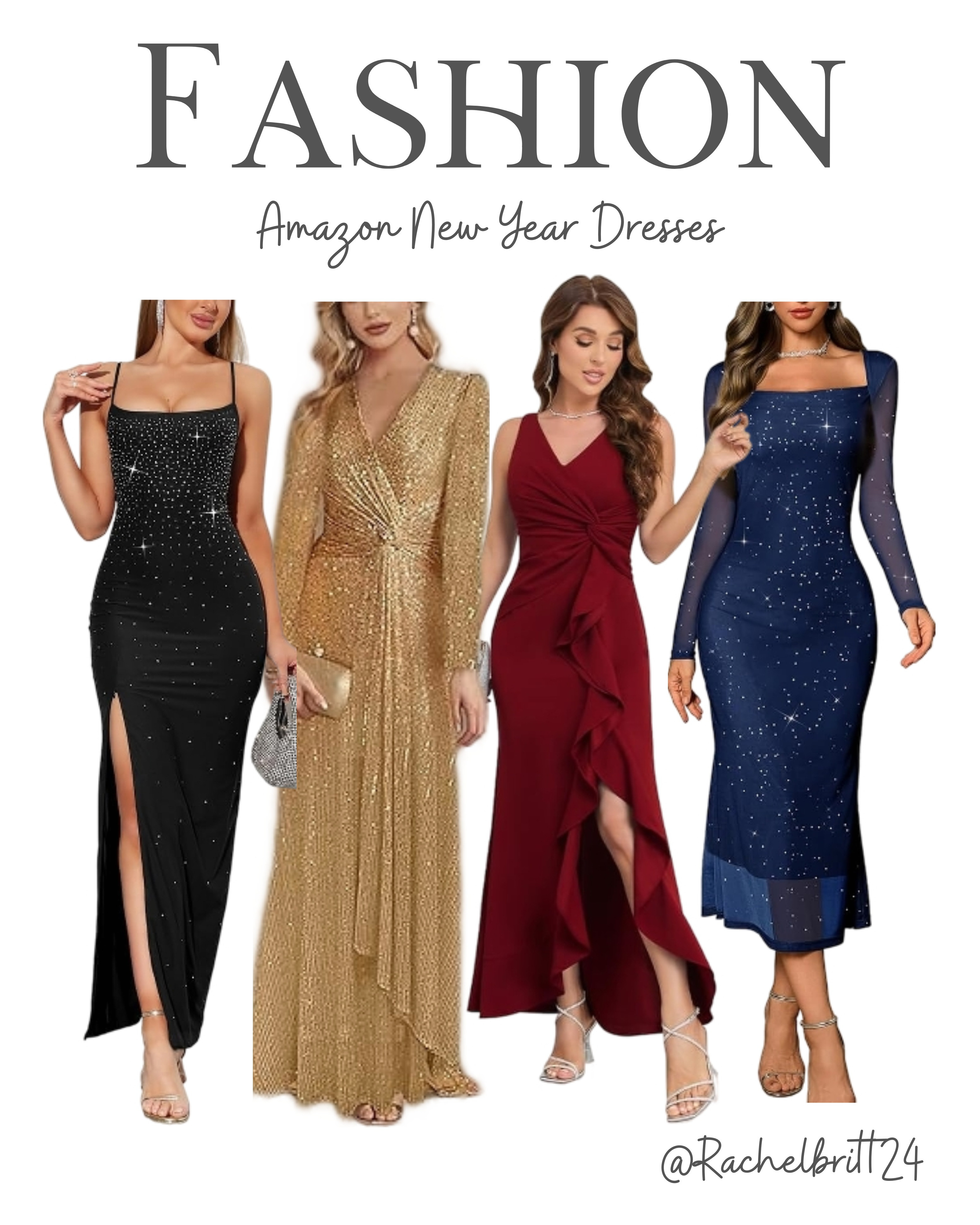 Ring in the new year with the best Amazon dresses. From sparkly sequins to elegant velvet and classic black midi styles, these affordable finds are perfect for any celebration. Tap to shop my top Amazon new year dress picks! #AmazonFashion #NewYearsEve #PartyDress 

 #LTKootd #LTKSeasonal #LTKSaleAlert