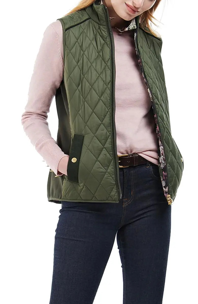 Barbour Poppy Quilted Vest | Nordstrom | Nordstrom