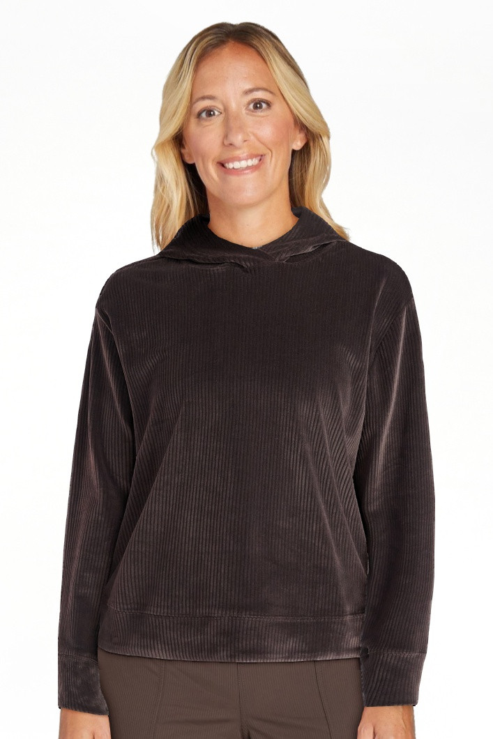Avia Women's Rib Velour Hoodie, Sizes XS-XXXL | Walmart (US)