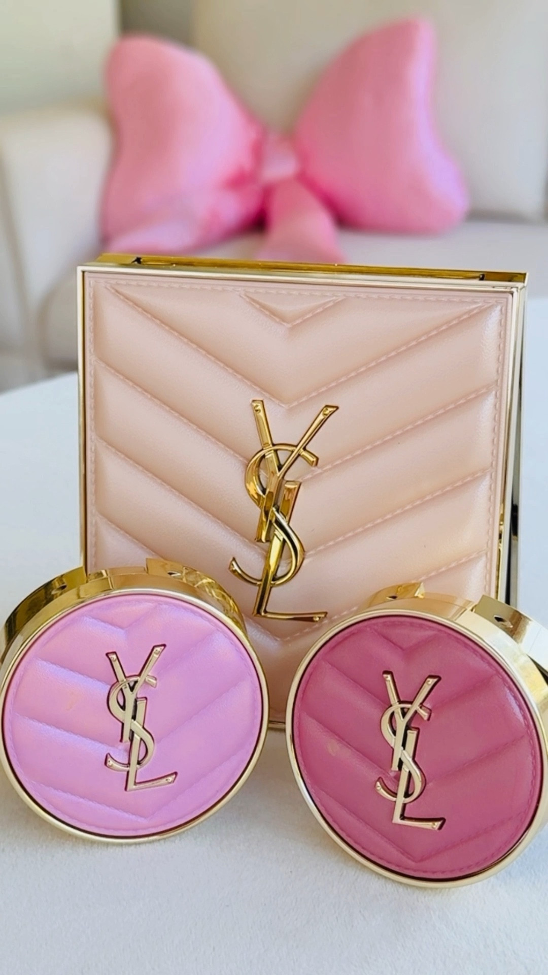 Yves Saint Laurent 
YSL Golden Oasis Face Palette and YSL holidayy

#LTKStyleTip #LTKFindsUnder100 #LTKBeauty