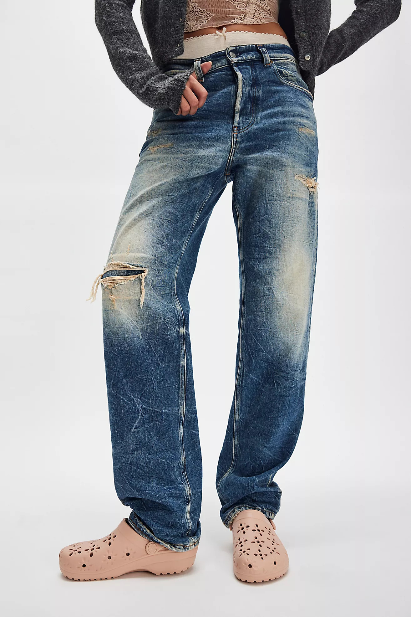 Crocs Classic Floral Cut Clogs | Free People (Global - UK&FR Excluded)