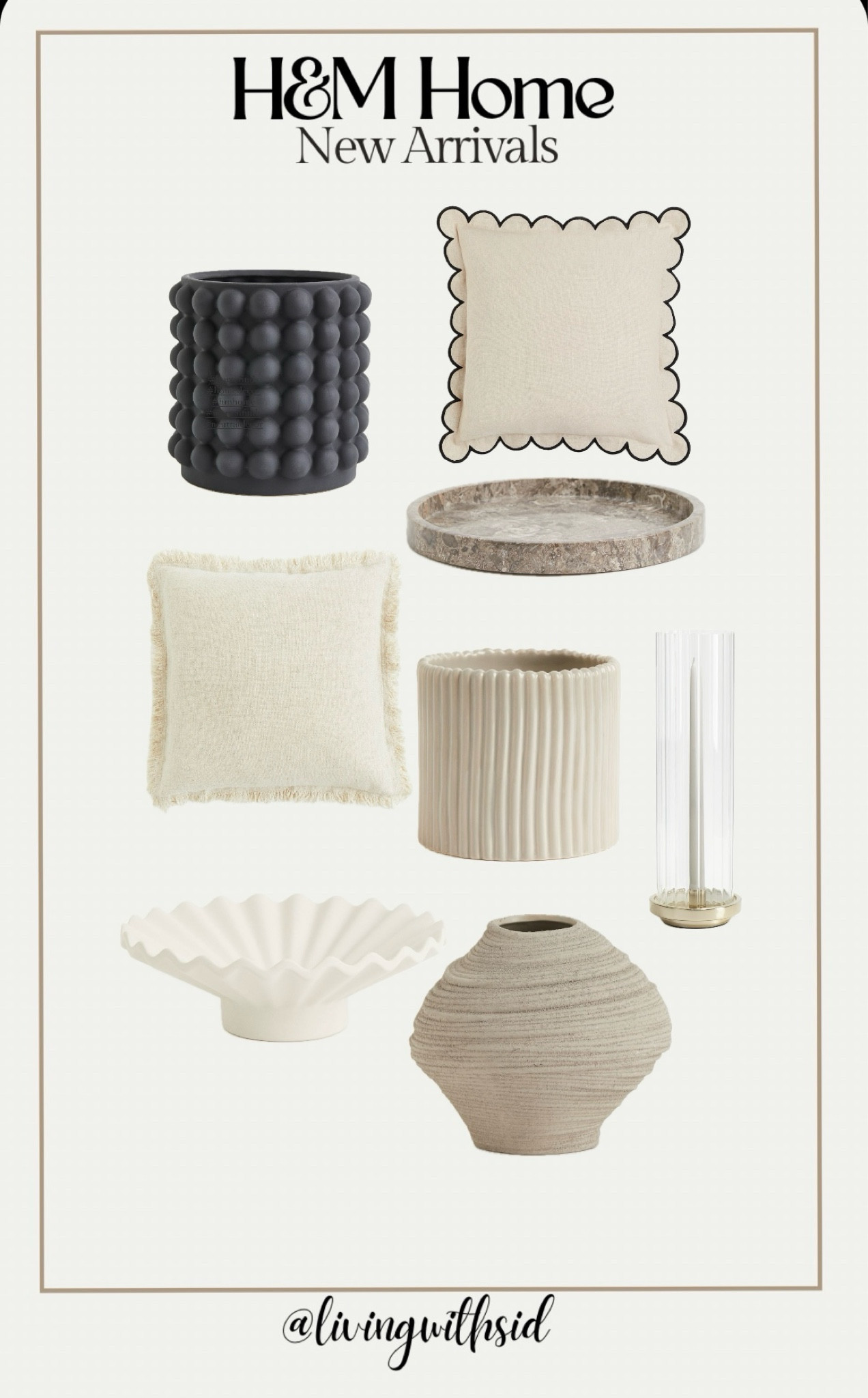 Loving the new neutral and earthy home finds at H&M

Earthy home decor | Neutral decor | Home finds | H&M home 



#LTKcanada #LTKgiftguide #LTKhome