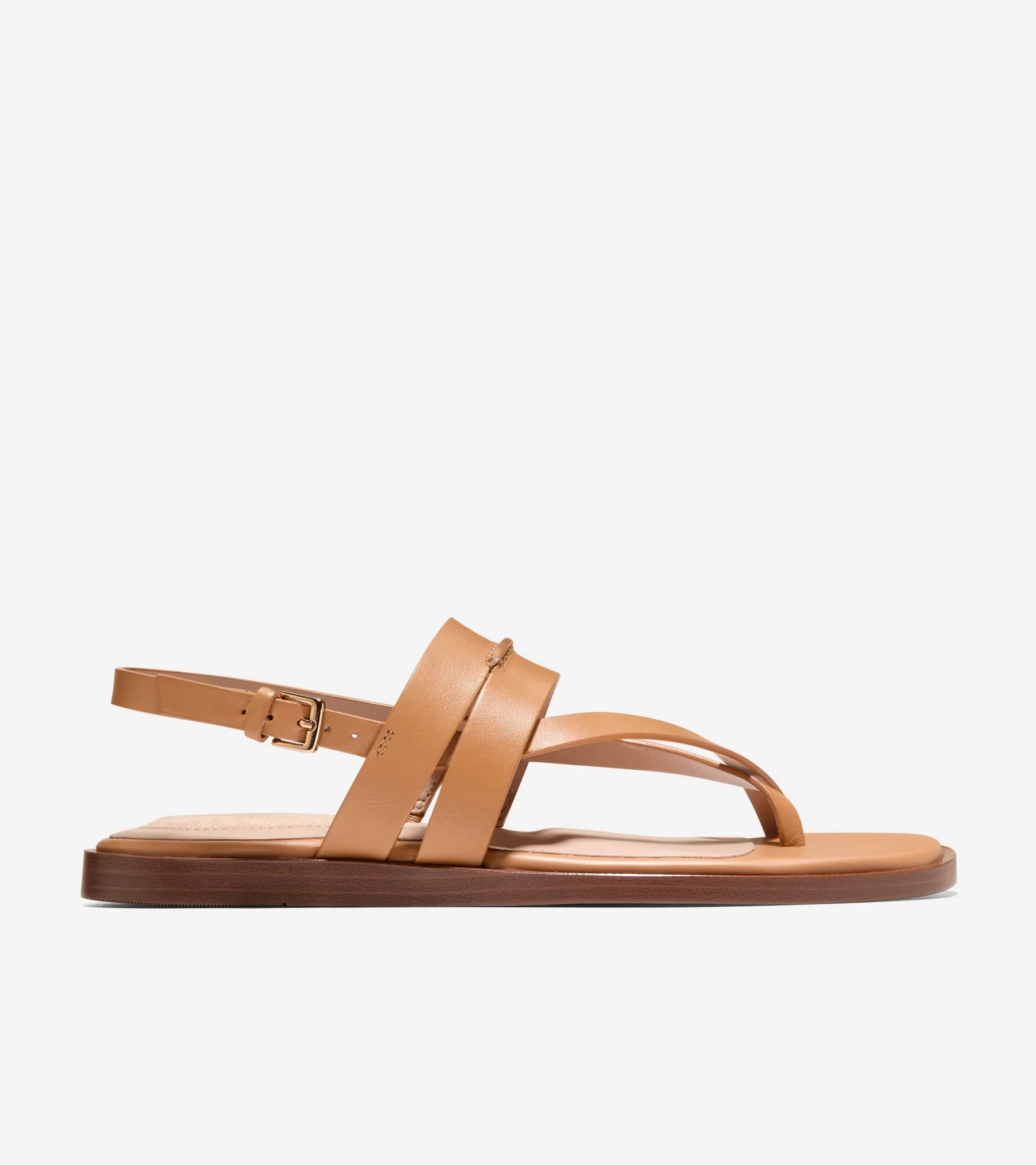 Women's Go-To Estella Flat Thong Sandals in Beige | Cole Haan | Cole Haan (US)