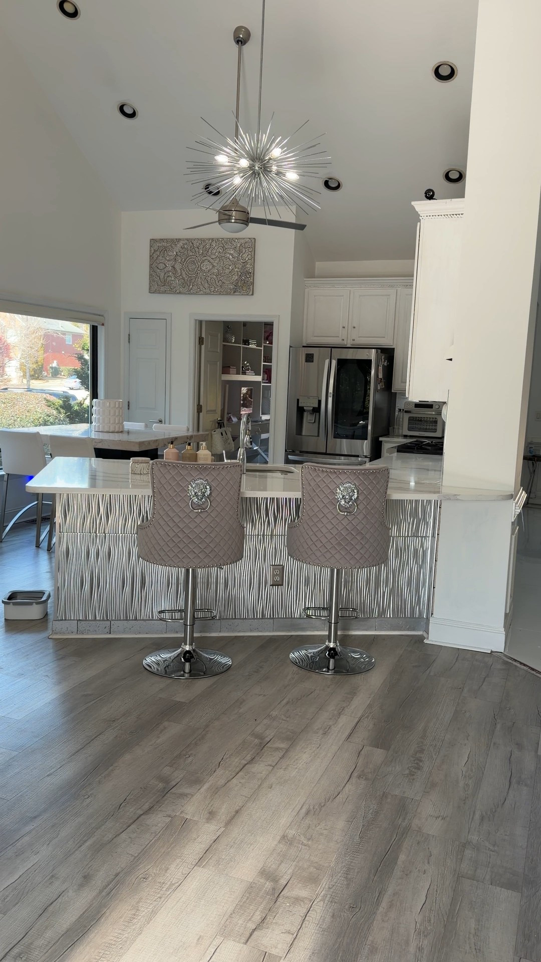 These Amazon barstools are absolutely gorgeous less than 200 for the pair! 

#LTKdayinmylife #LTKHome #LTKstorytime