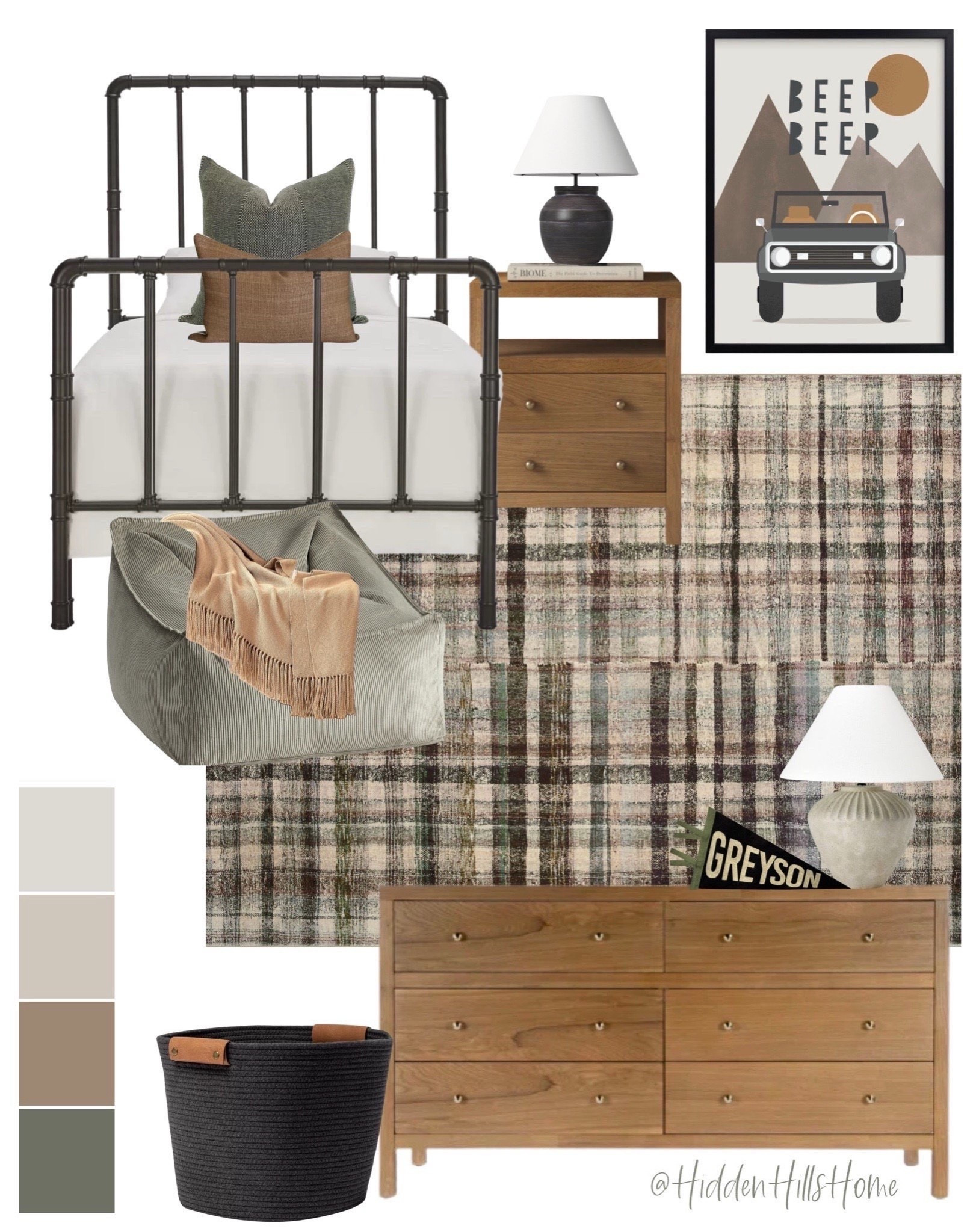 Boys bedroom, boys room decor mood board, kids bedroom design ideas, home decor, twin bed, boys bedroom inspiration, toddler boys room #boysbedroom

#LTKHome #LTKSaleAlert #LTKKids