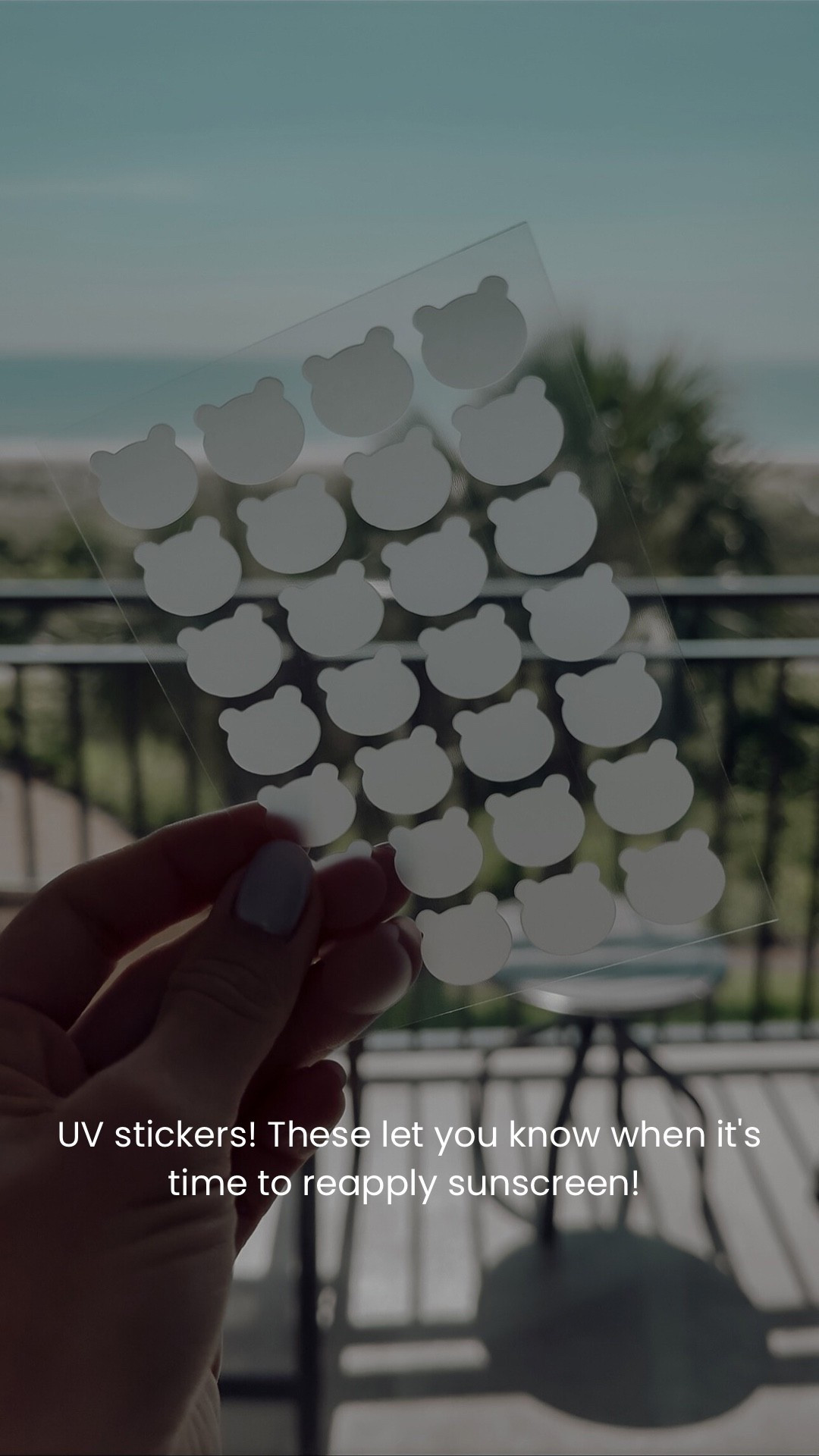 Never forget to reapply sunscreen again! These are clear when you apply them and when you need to reapply, they turn purple! 

#LTKSummerEdit #LTKFamily #LTKTravel