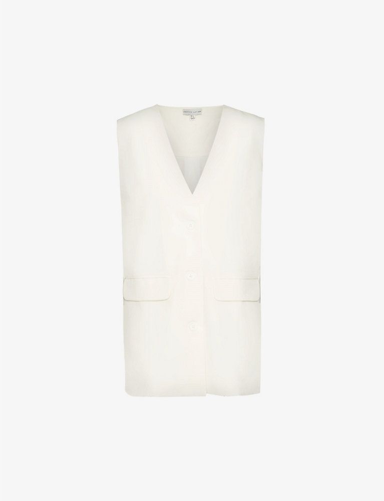 Harlee sleeveless stretch-woven jacket | Selfridges