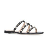 Leather Rockstud Sandals | Harrods