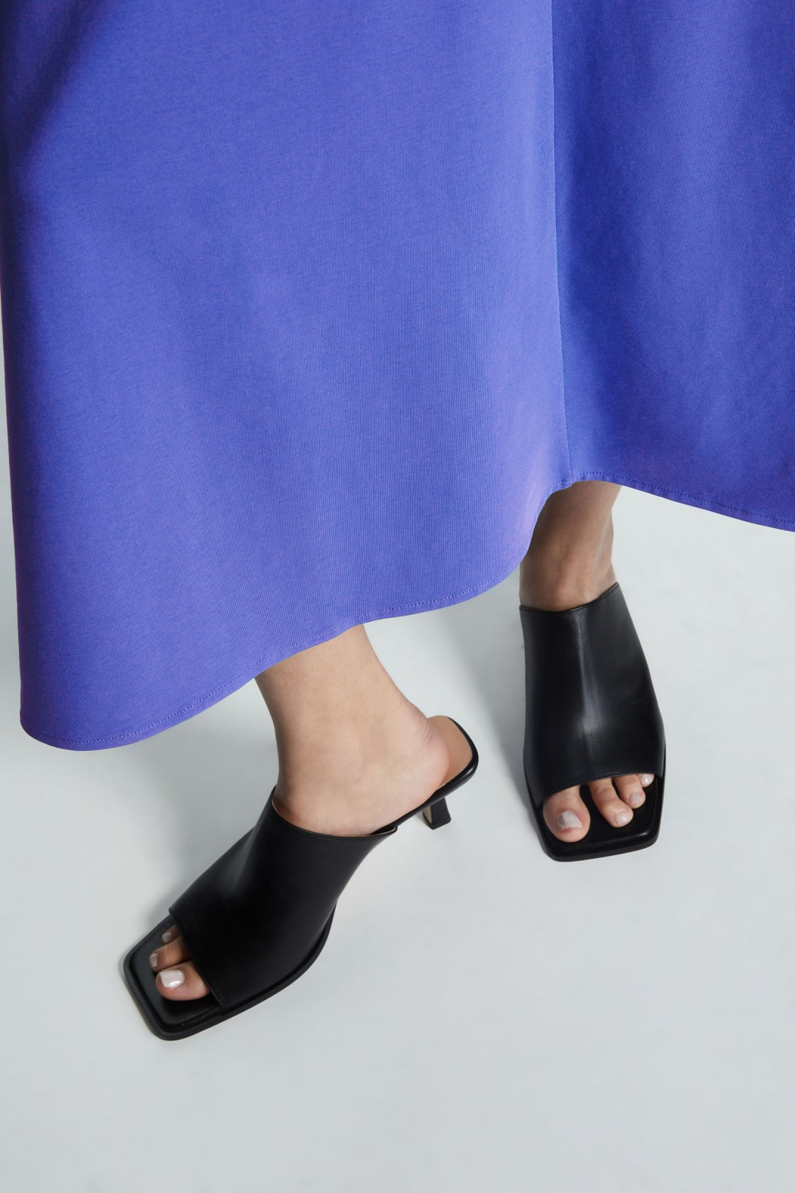LEATHER MULES - BLACK - Accessories - COS | COS (US)