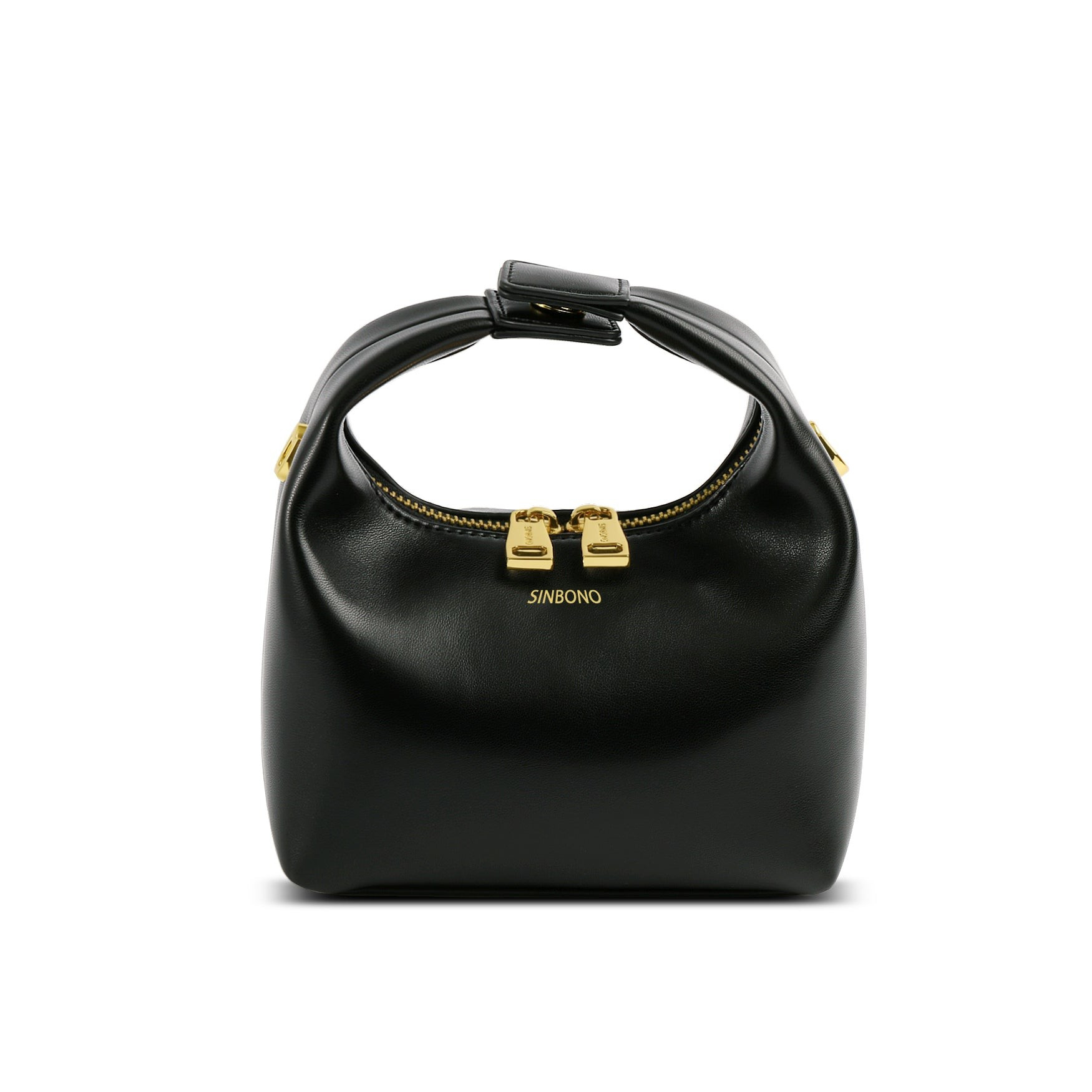 Vienna Top Handle Bag - Black | SINBONO INC.