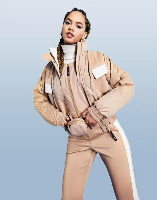 ASOS 4505 ski bomber oversized jacket | ASOS | ASOS (Global)