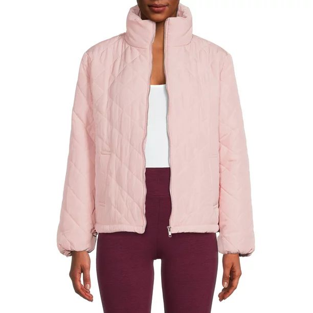 Jason Maxwell Women's Quilted Puffer Jacket - Walmart.com | Walmart (US)