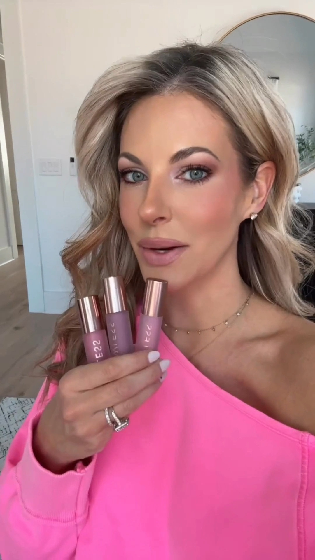 Little lip rundown of my absolute favorite clean gloss + lipstick shades that I reach for on repeat 🤍
If you love a juicy, flattering lip that feels luxe without the toxins, these are it.

✨ 1. Velvet Daisy – the perfect soft-neutral everyday shade. Polished, effortless, and makes any makeup look feel finished.
✨ 2. Lavender Sorbet – fresh, brightening, and so good for spring. This one gives that “your lips but better” glow.
✨ 3. Strawberry Milkshake – sheer, sweet, and universally flattering. The ultimate throw-on gloss for hydrated, glossy lips.

All three are clean beauty favorites, super comfortable to wear, and give that smooth, cushiony shine I’m always looking for 💋

Tap to shop all my lip favorites and see why these stay in my makeup bag year-round ✨



#LTKBeauty #LTKOver40 #LTKU