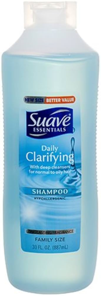 Suav Sh Ess Daily Clrfing Size 30z Suave Shampoo Essencial Daily Clarifying 30z | Amazon (US)