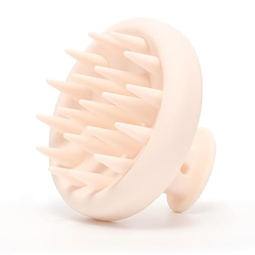 BEAUTLOHAS. One-Piece Silicone Scalp Massage Brush, Scalp Scrubber with Soft Silicone Scalp Massager Hair Growth, Deep Cleansing Relaxation Durable, Gentle on Scalp,Wet Dry Hair Scalp Massage Tool | Amazon (US)