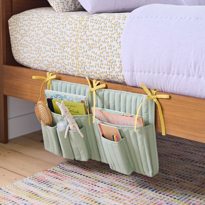 Quilted Bedside Storage | West Elm (US)