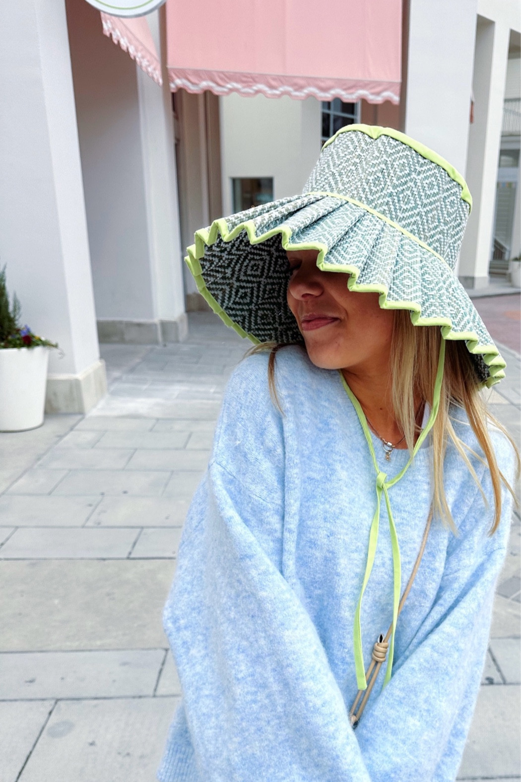 Have always wanted a Lorna Murray hat and found this one that is so unique and fun!! 🩵

#LTKSeasonal #LTKSpringSale #LTKtravel