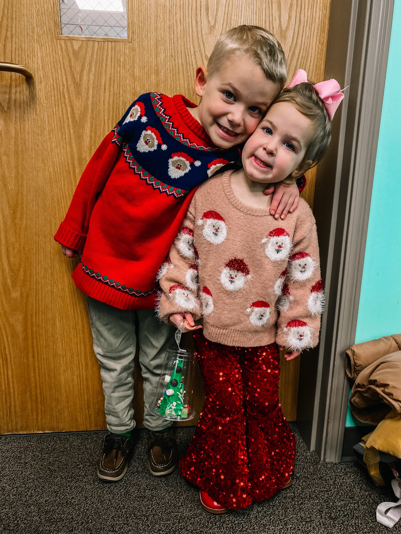 Kids Christmas outfits, toddler Christmas sweaters for boys and girls, girls sparkle pants, girls red shoes 

#LTKHoliday #LTKSeasonal #LTKKids