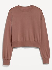 French-Terry Drop-Shoulder Sweatshirt | Old Navy (US)