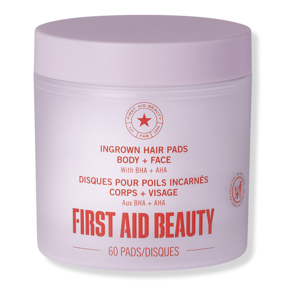 First Aid Beauty Ingrown Hair Pads with BHA + AHA - 60 ct | Ulta