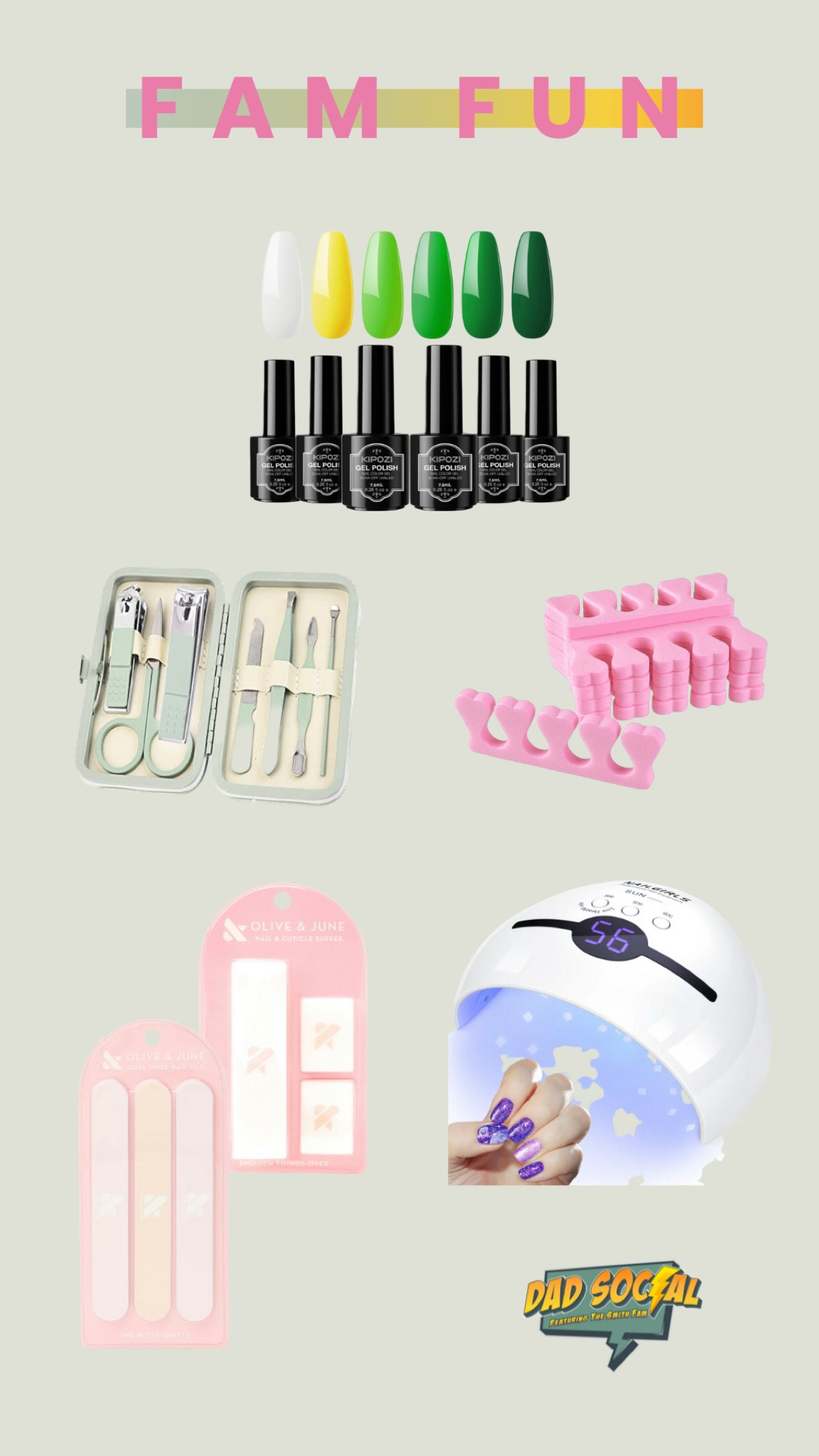 Mani + pedi at home with green for St. Patrick’s Day! 🍀

#LTKfamily #LTKhome #LTKkids