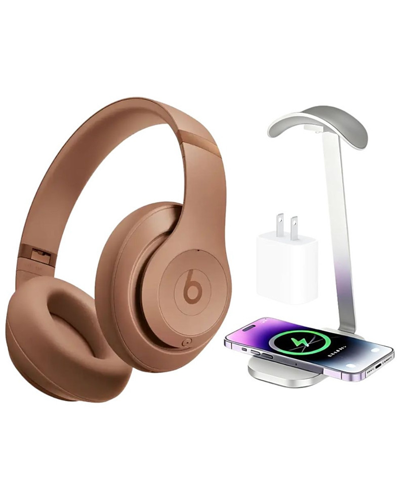 Beats Studio Pro x Kim Kardashian Dune + Power Adapter & Headphone Stand/Charging Pad | Bloomingdale's (US)