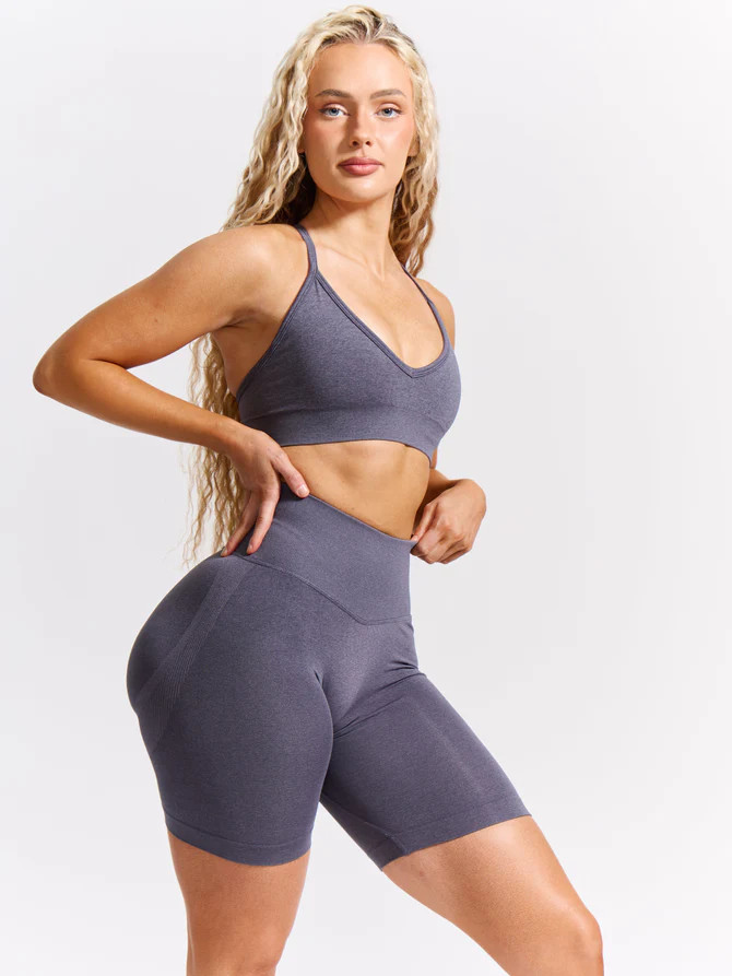 Plunge Seamless Sports Bra - Hard Candy Ombre | Buffbunny