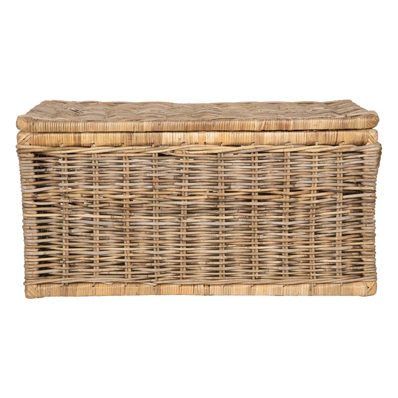 Bayou Breeze Rattan Basket | Wayfair North America