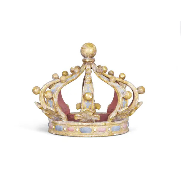 De Lis Crown Sculpture | Perigold