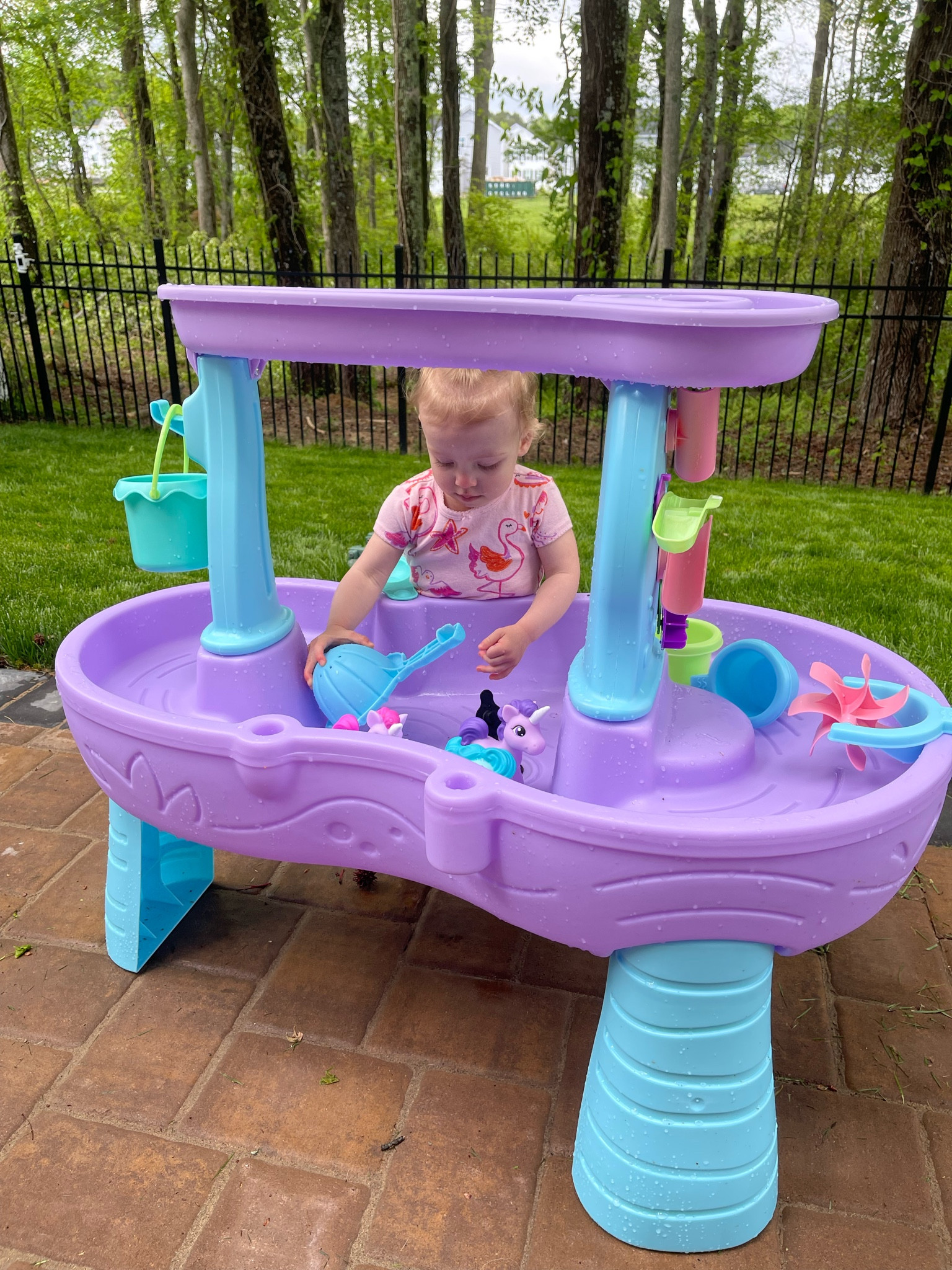 My daughter is in LOVE with her unicorn 🦄 water table. It keeps her so entertained in the yard. This is the perfect summer water toy for your toddlers! 🌺🌷🌸🌼 🦋💦🌈

#LTKsalealert #LTKFind #LTKSeasonal