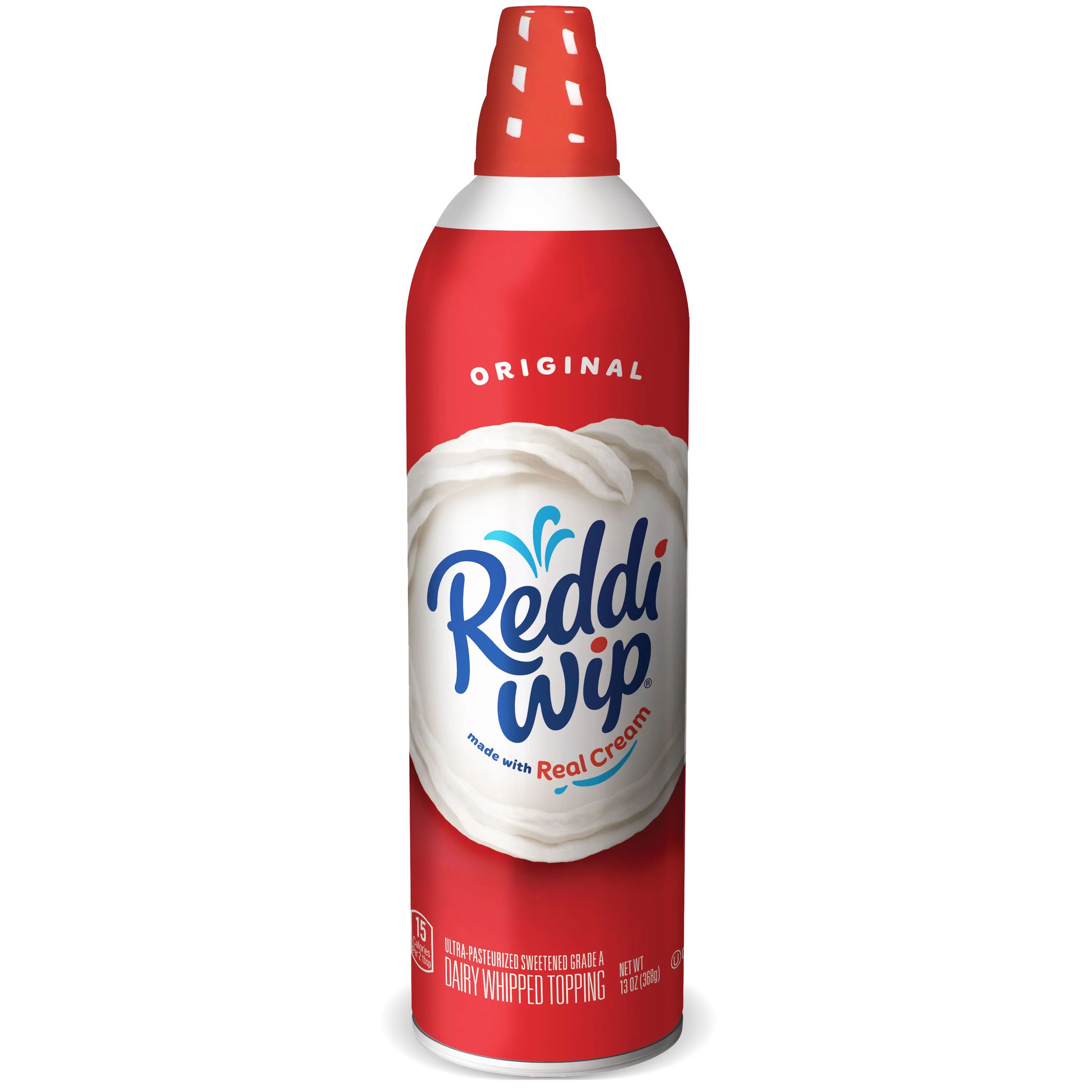 Reddi Wip Original Whipped Topping Made with Real Cream, 13 OZ Spray Can | Walmart (US)