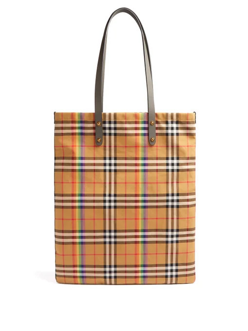 House-checked large tote bag | Burberry | Matches (US)