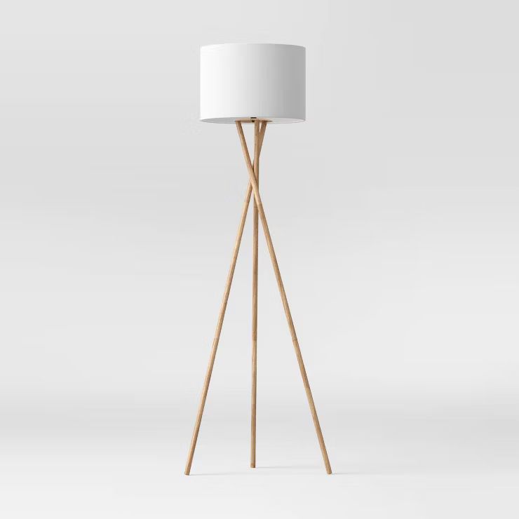 Tripod Floor lamp Natural - Threshold™ | Target