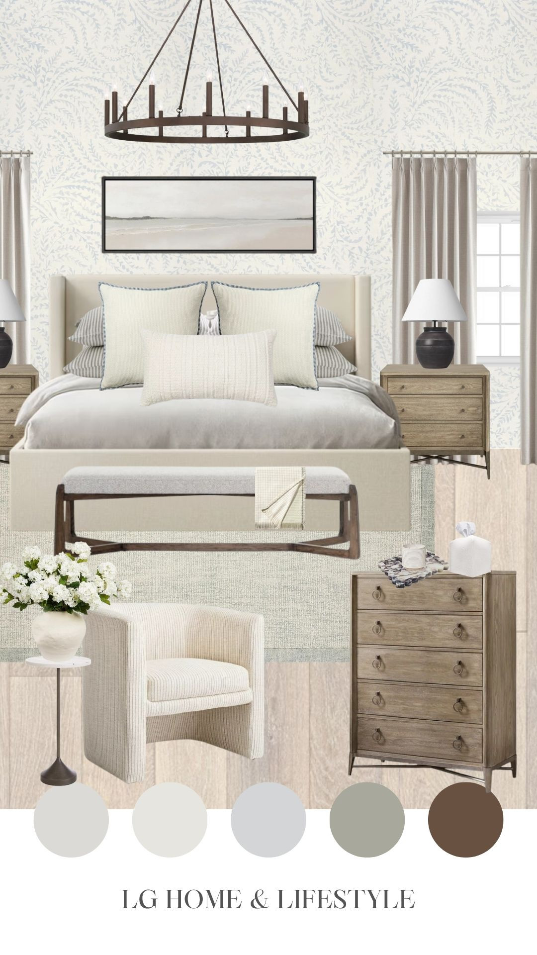 Cottage Coast Mood Board  

 #LTKHome