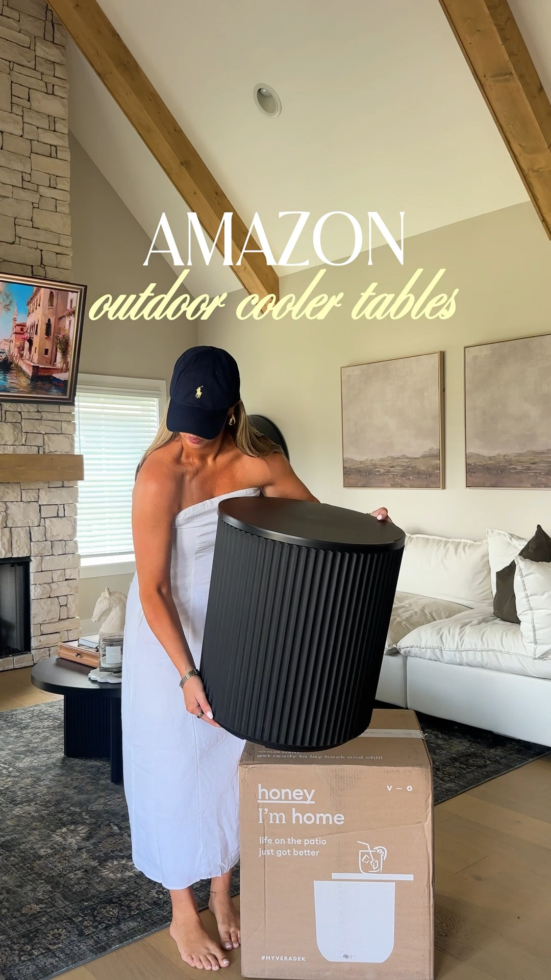The perfect 2-in-1 cooler tables to elevate our outdoor living space this summer ☀️

#LTKHome