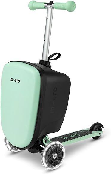 Micro Kickboard- Micro Scooter Luggage Junior-Three Wheeled, Lean-to-Steer, Carry-On Suitcase, Sw... | Amazon (US)