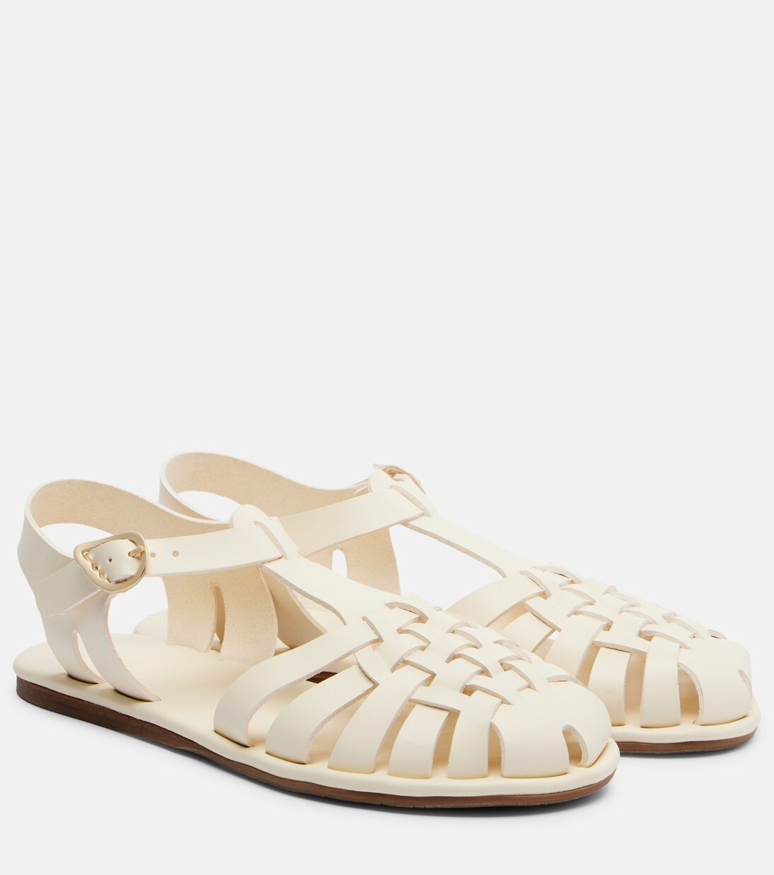 Karina leather fisherman sandals | Mytheresa (US/CA)